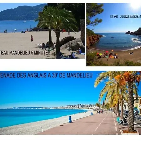 Apartment Climatise Avec Piscines Proche Mandelieu-la-Napoule
